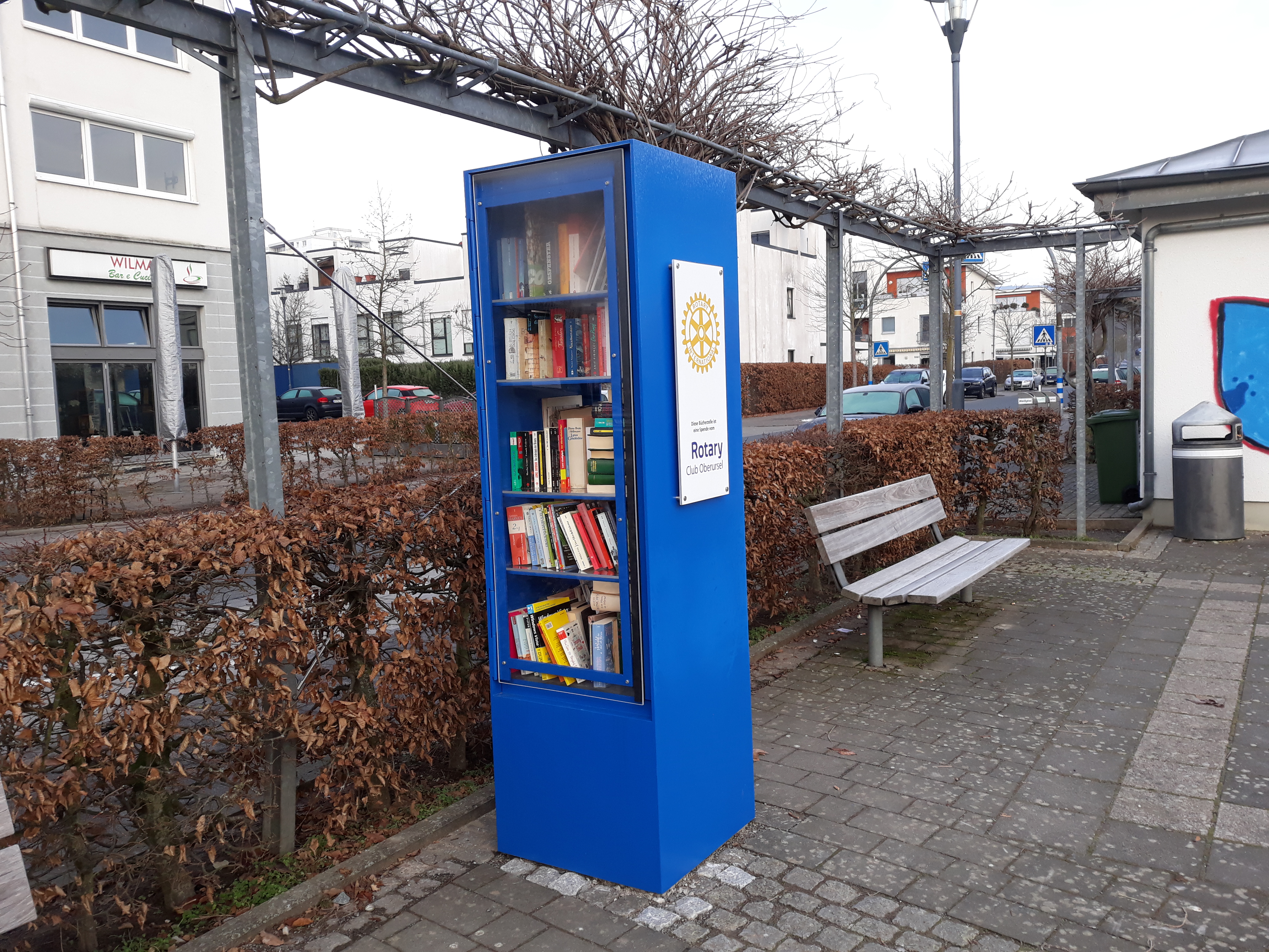 Book Swapping Cabinet In Camp King Allthingsgerman Net Oberursel