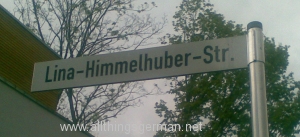 Lina-Himmelhuber-Str. sign