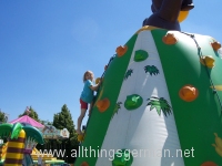 Climbing Bouncy Castle at the Hüpfburgenstadt