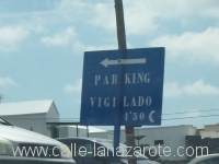 Parking vigilado Parking in Teguise