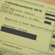 New in 2012: the end of the Lohnsteuerkarte (maybe)