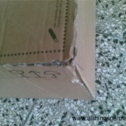 What to do with a damaged parcel