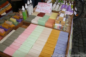 Soap from Bonjour Provence! at the Hessentag in Oberursel