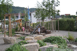 Water playground at the Neckarbluehen Garden Show in Horb am Neckar 2011 Water playground at the Neckarbluehen Garden Show in Horb am Neckar 2011