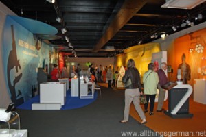 Inside the floating exhibition Inside the floating exhibition