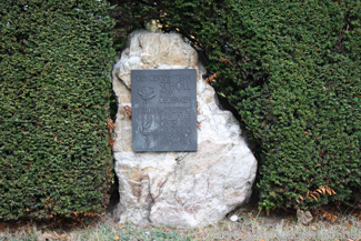 The Geschwister Scholl memorial in Bommersheim