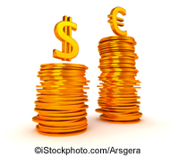 Dollar and Euro signs - ©iStockphoto.com/Arsgera