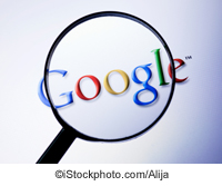 Google logo with magnifying glass - ©iStockphoto.com/Alija