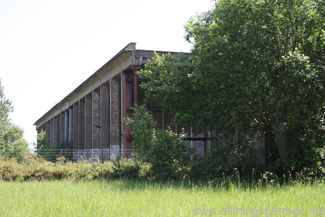 The entrance to what would have been one of the large halls