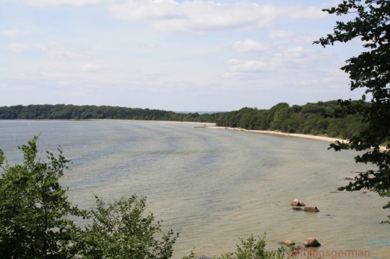 The eastern side of Vilm, once the place where the GDR leadership bathed.