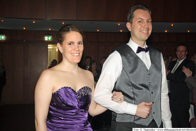 Brunnenkönigin Nadine I. mit Brunnenmeister Christian