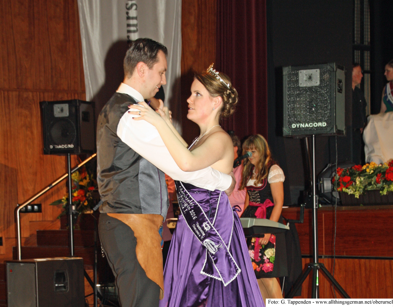 Brunnenkönigin Nadine I. mit Brunnenmeister Christian