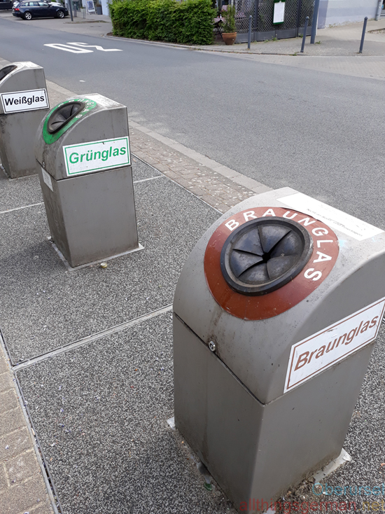 Subterranean Bottle Bank in Oberursel