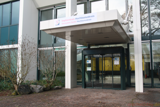 The vaccination centre in Bad Homburg