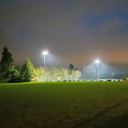 Floodlights at the Eintracht Oberursel Football Ground