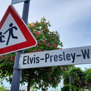 Elvis Presley lived near here