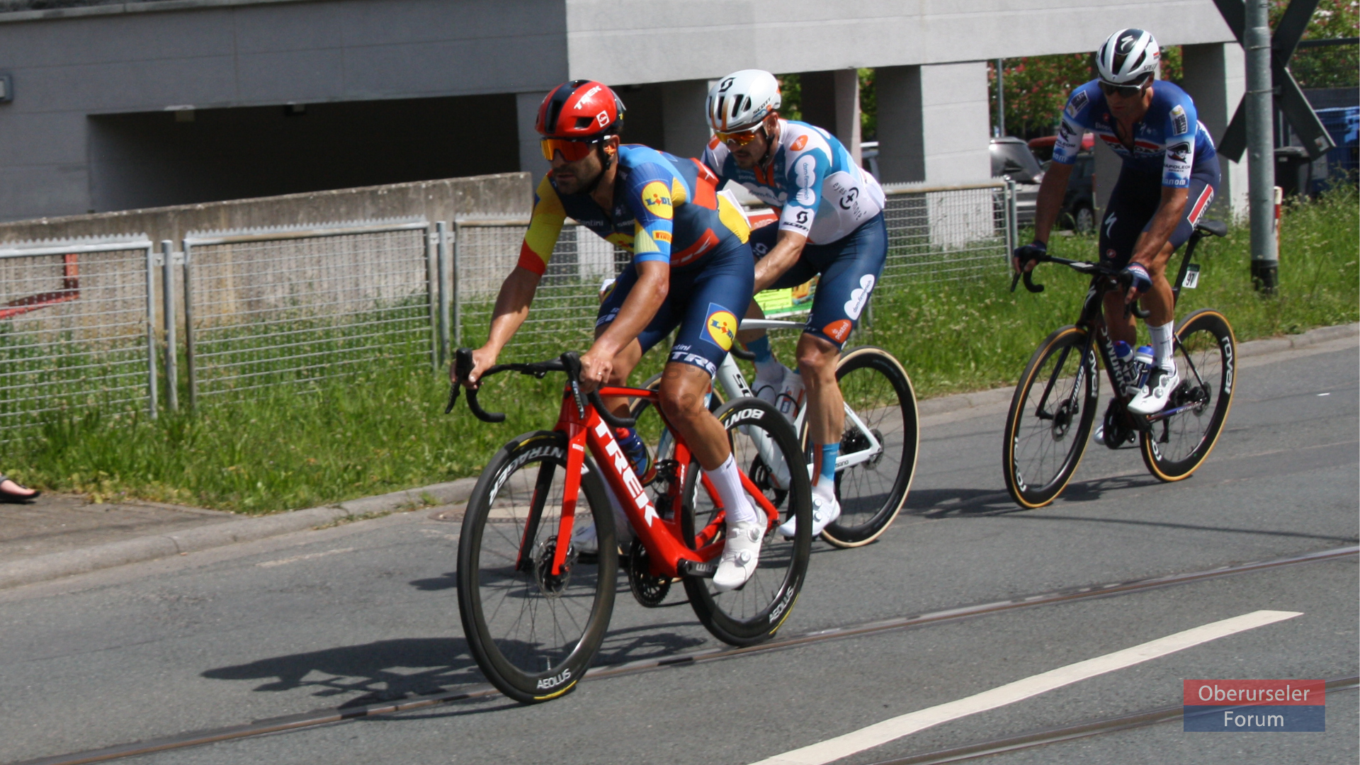 Eschborn-Frankfurt Cycle Race, 1st May 2024, Camp King, Elite leaders