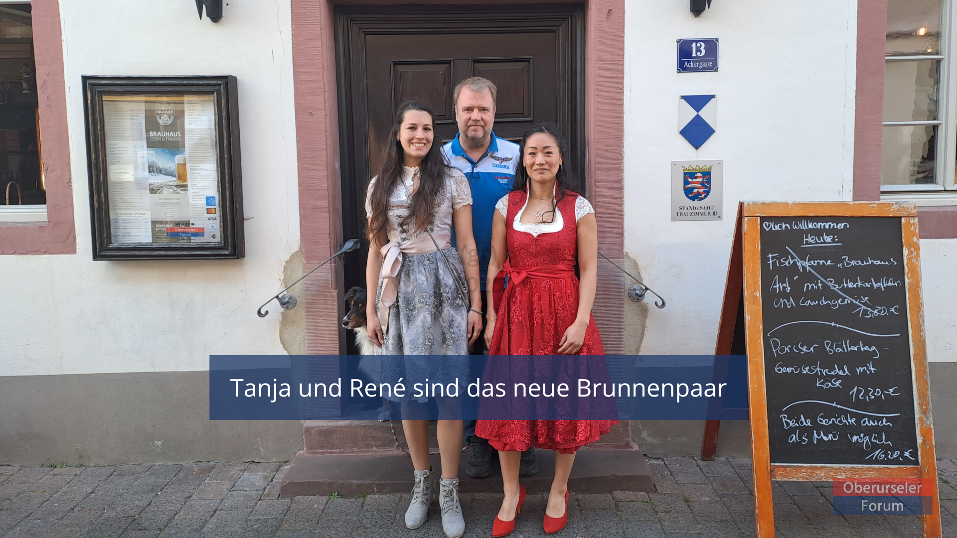 Tanja und René sind das neue Brunnenpaar