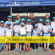 Seit 25 Jahren gibt es die Minifeuerwehr