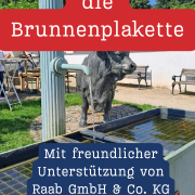 So entsteht die Brunnenplakette