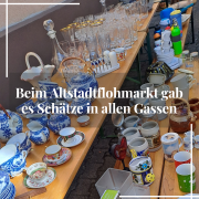 Beim Altstadtflohmarkt gab es Schätze in allen Gassen