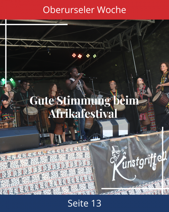 Gute Stimmung beim Afrikafestival