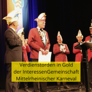 Verdienstorden in Gold für Harry Hecker