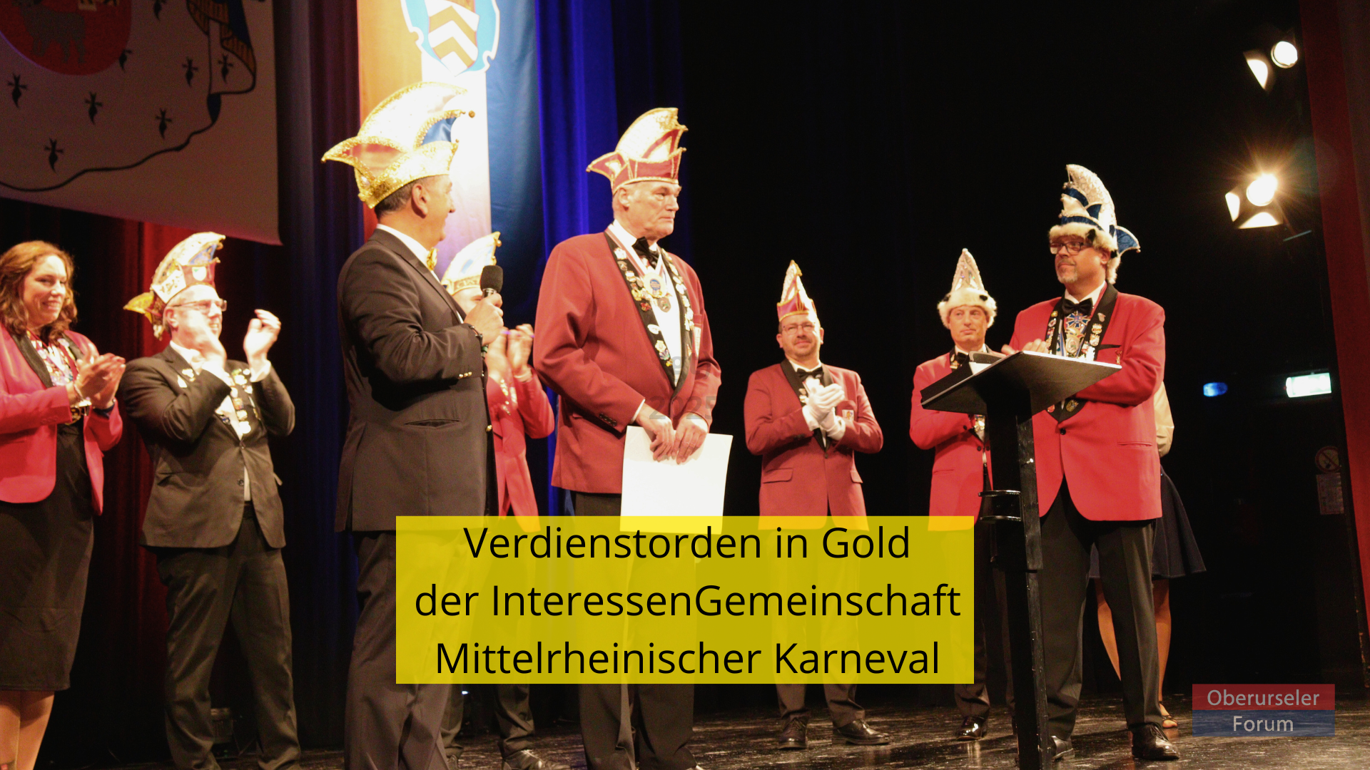 Verdienstorden in Gold für Harry Hecker