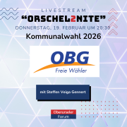 ORSCHEL2NITE: Kommunalwahl 2026 – OBG