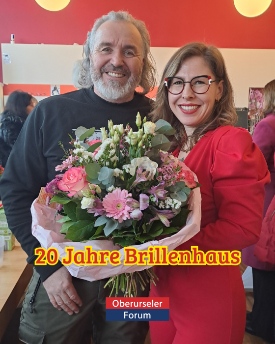20 Jahre Brillenhaus - Dirk Velte und Heike Cipolla