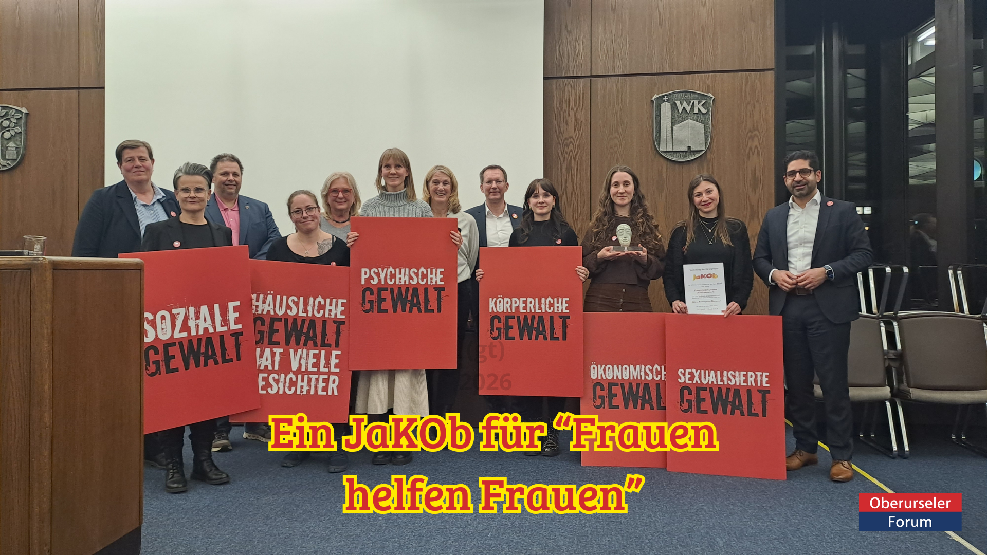Ein JaKOb für Frauen helfen Frauen