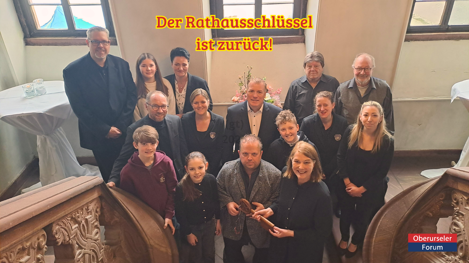 Der Rathausschlüssel ist zurück! (Katerfrühstück 2026)