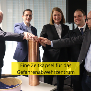 Eine Zeitkapsel für das Gefahrenabwehrzentrum