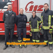 Neue Stadtjugendfeuerwehrwartin