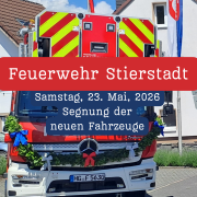 Neue Fahrzeuge gesegnet