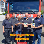 Zwei Ziegen für die Feuerwehr