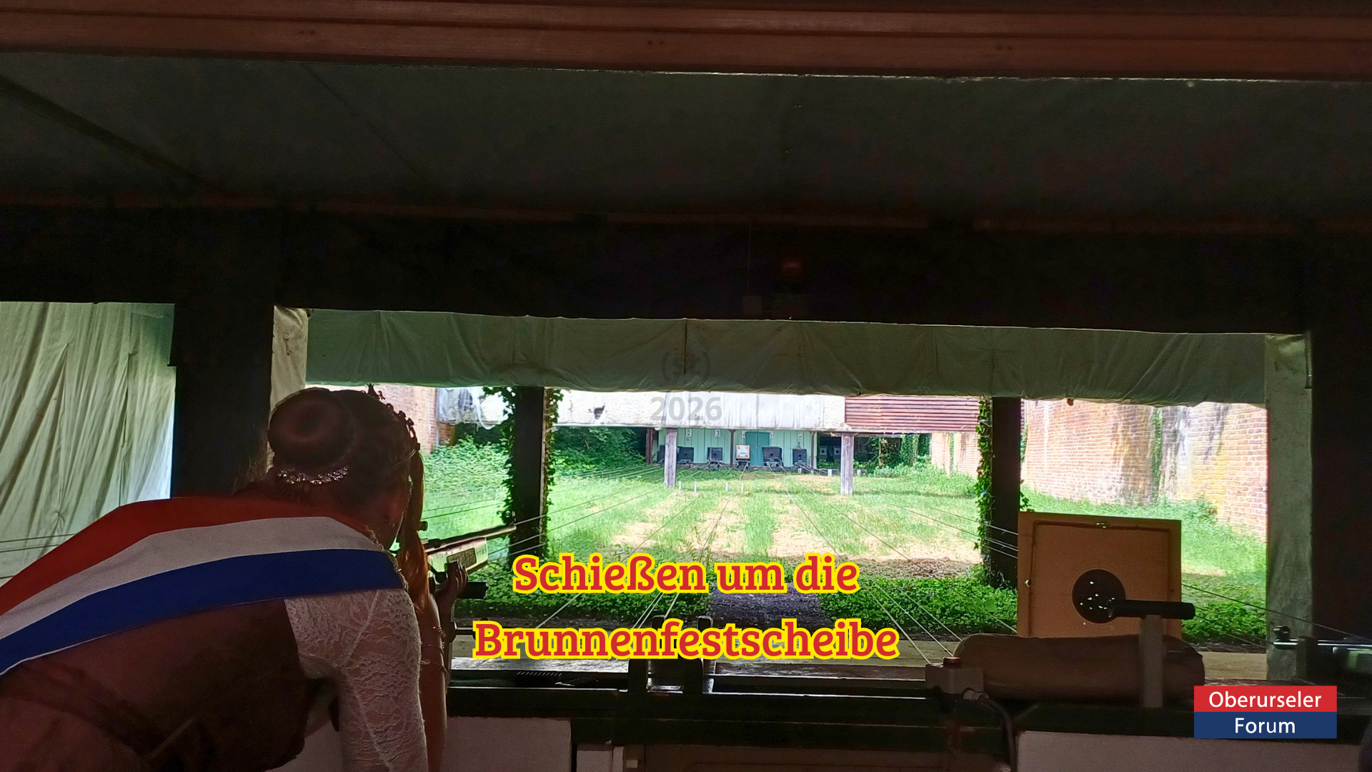 Schießen um die Brunnenfestscheibe