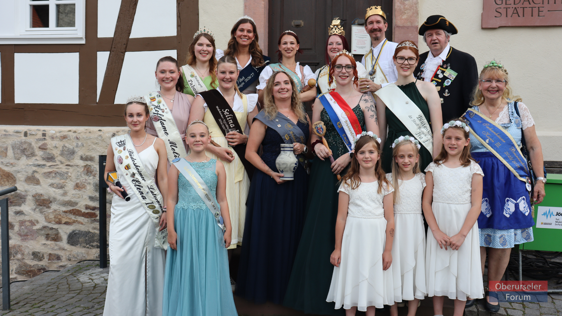 Gasthoheiten am Brunnenfest. Freitag, 29. Mai, 2026