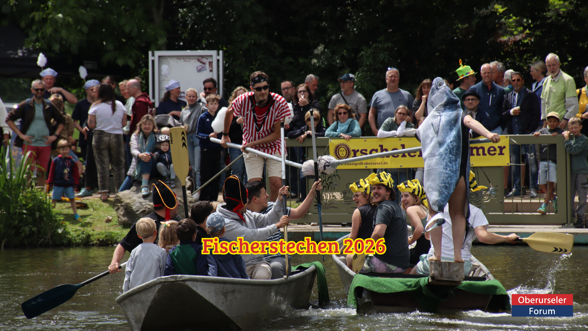 Fischerstechen 2026: Piratenpapas vs Frankfurter Flossen