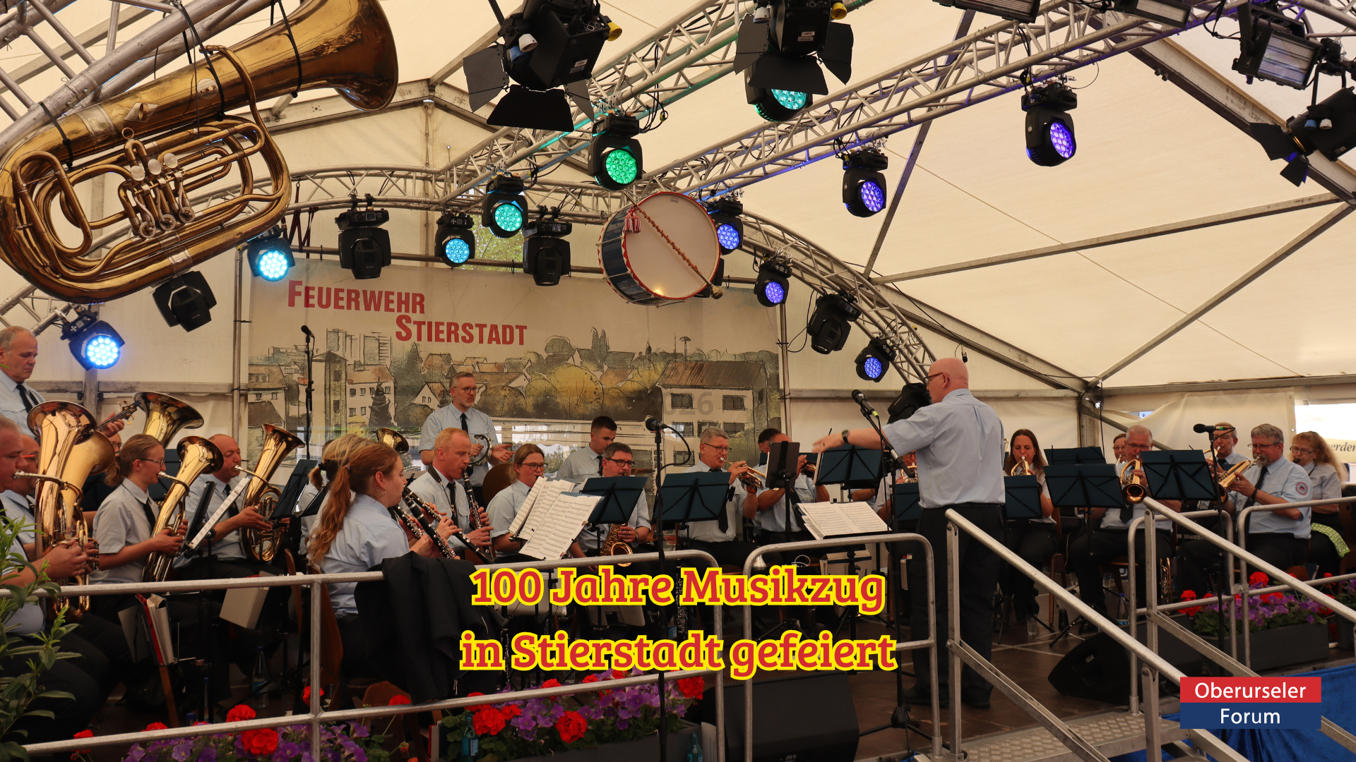 100 Jahre Musikzug in Stierstadt gefeiert