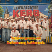 Volles Programm am Kerbemontag in Stierstadt