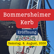 Bommersheimer Kerb: Eröffnung