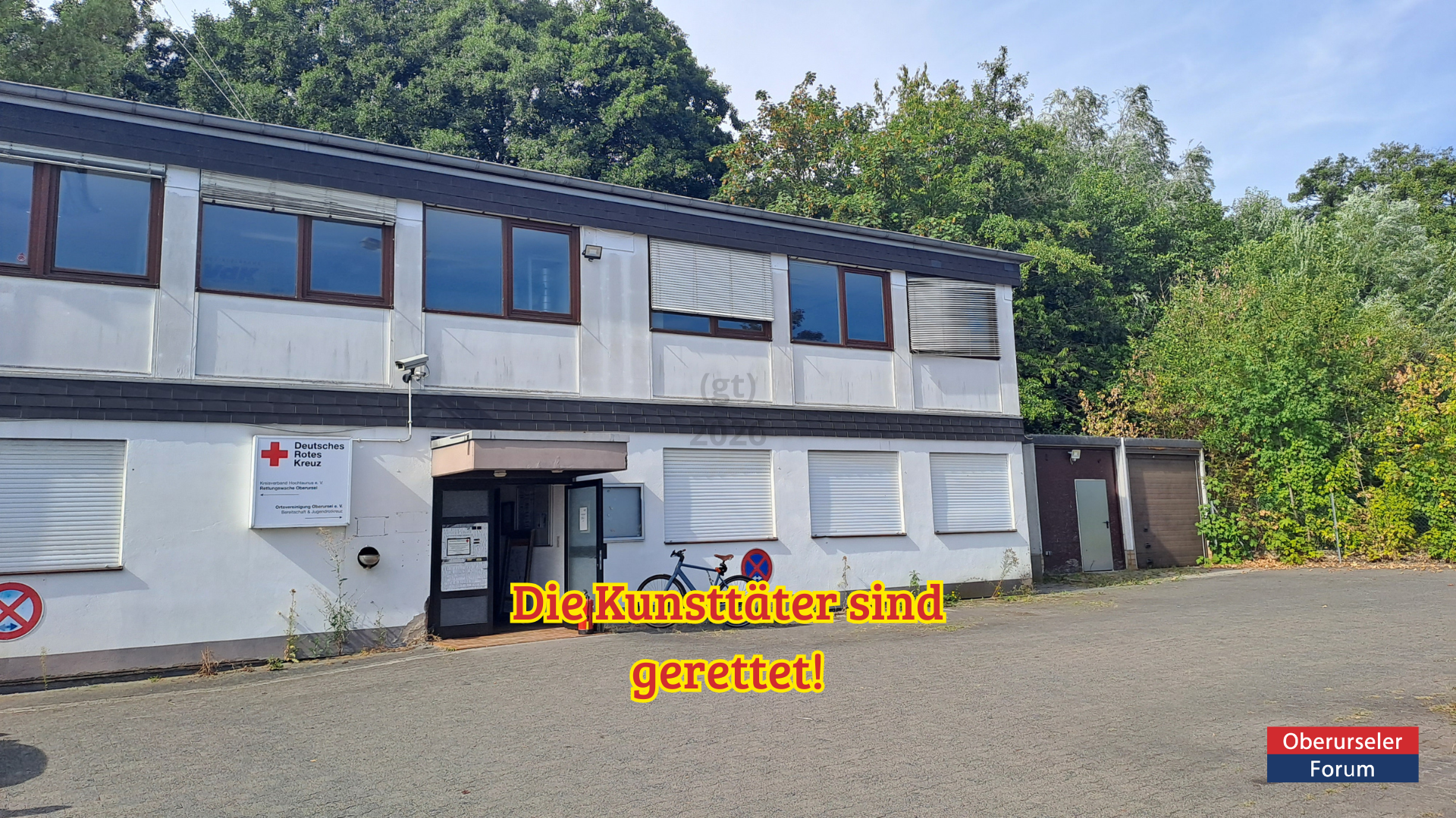 Die Kunsttäter sind gerettet!