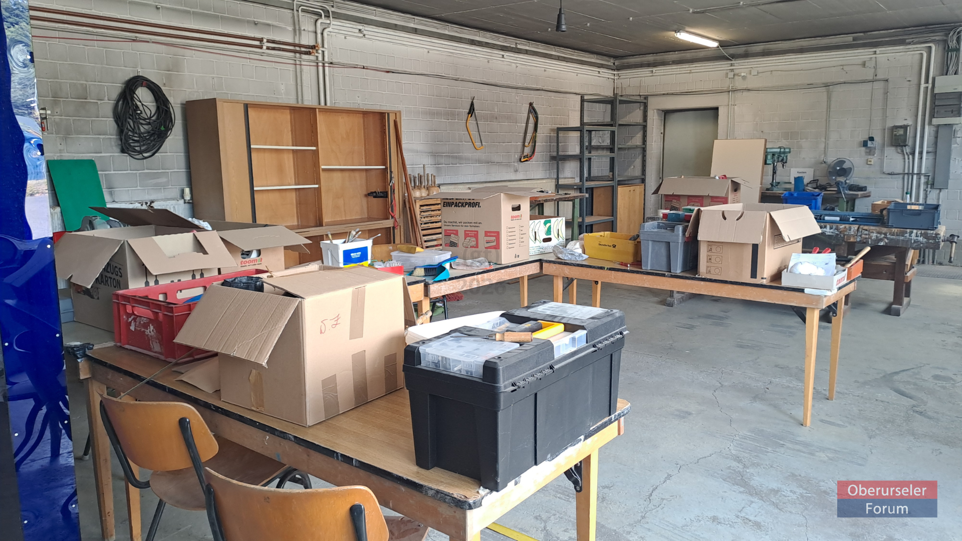Die neue Werkstatt in der Marxstraße