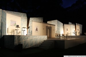 Jedermann 2012 - The stage at night