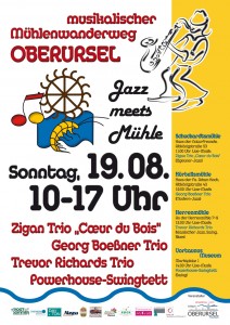 Jazz meets Mühle - 2012 flyer