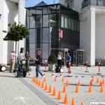 The segway test area on the Epinayplatz