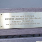 The plaque was sponsored by Dirk Velter