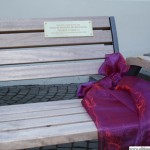 The bench is in front of the Vortaunusmuseum at the Marktplatz