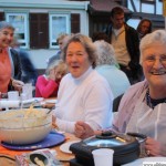 Waffles made by members of the Seniorentreff